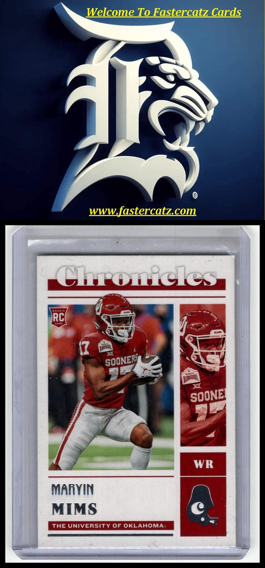 2023 Panini Chronicles Draft Picks #22 Marvin Mims