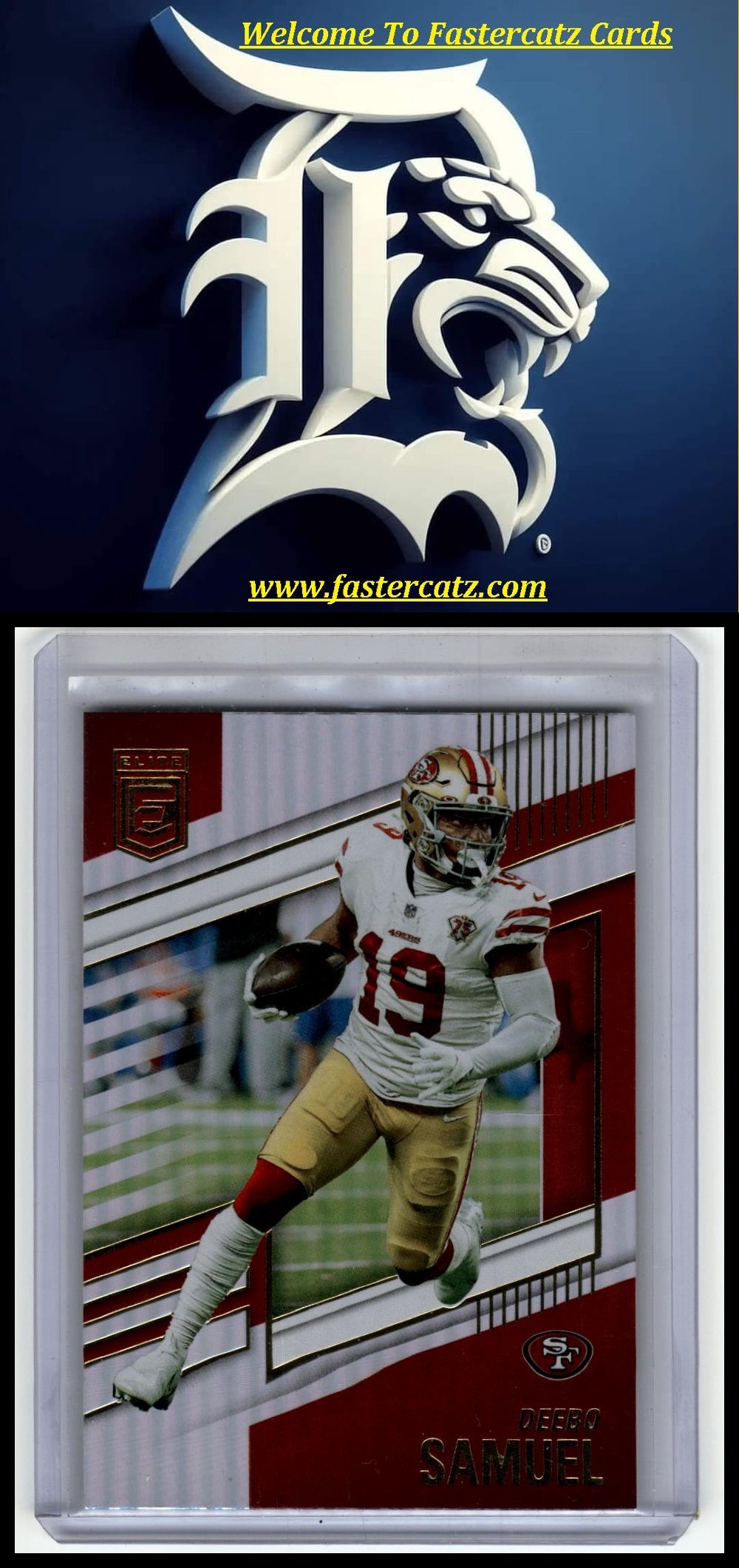 2022 Donruss Elite #48 Deebo Samuel Status Explosion #/499