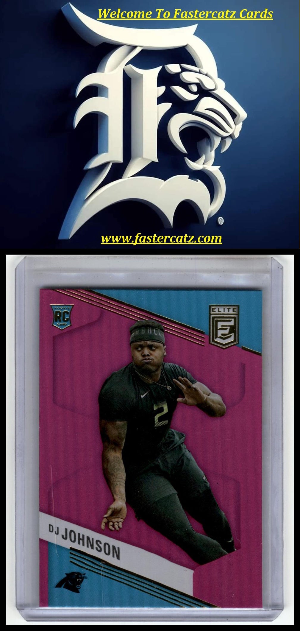 2023 Donruss Elite #134 DJ Johnson Pink