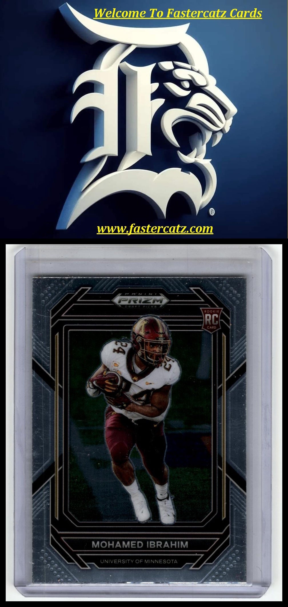 2023 Panini Prizm Draft Picks #128 Mohamed Ibrahim