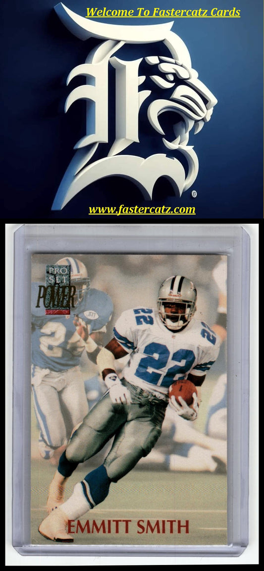 1992 Pro Set #NNO Emmitt Smith Emmitt Smith Pro Set Power Offer