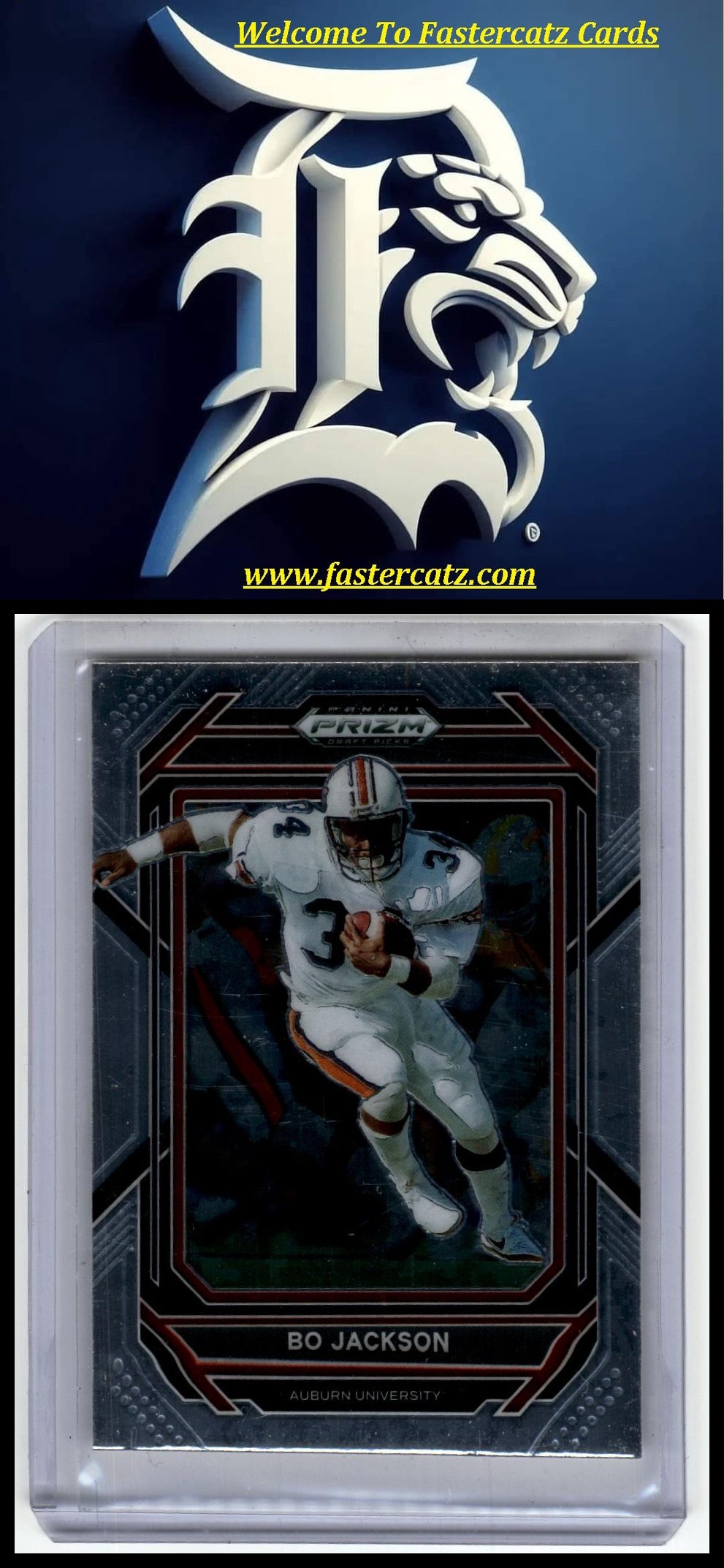 2023 Panini Prizm Draft Picks #9 Bo Jackson