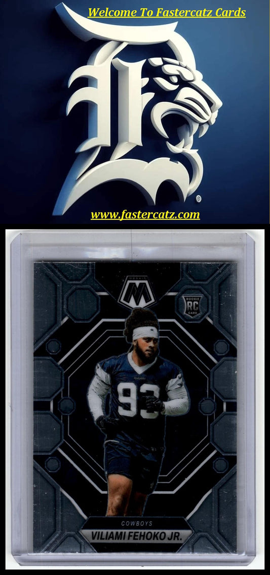 2023 Panini Mosaic #375 Viliami Fehoko Jr. Genesis Mosaic