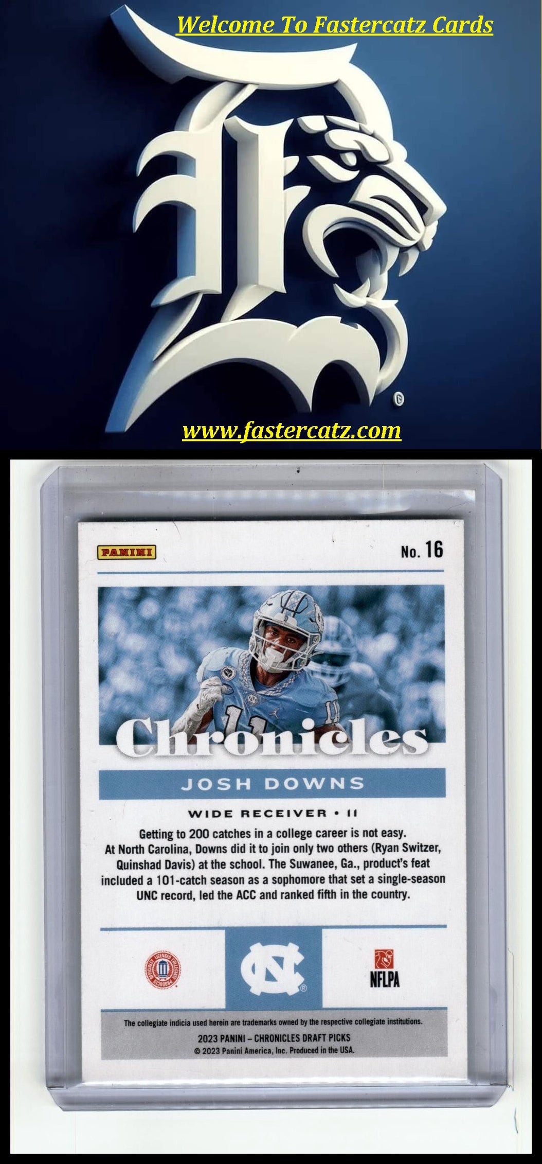 2023 Panini Chronicles Draft Picks #16 Josh Downs