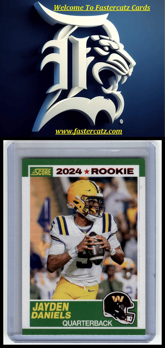 2024 Score #2 Jayden Daniels 35th Anniversary Rookies