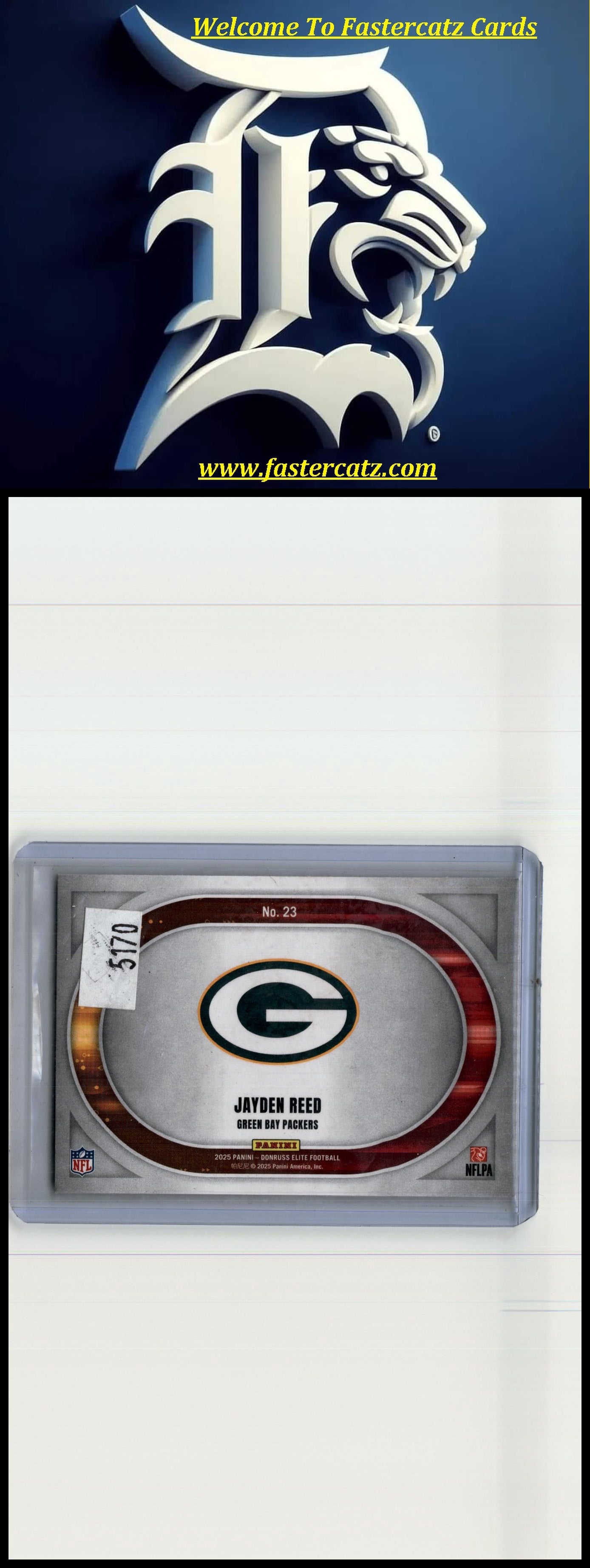 2025 Donruss Elite #23 Jayden Reed Full Throttle Red #/99