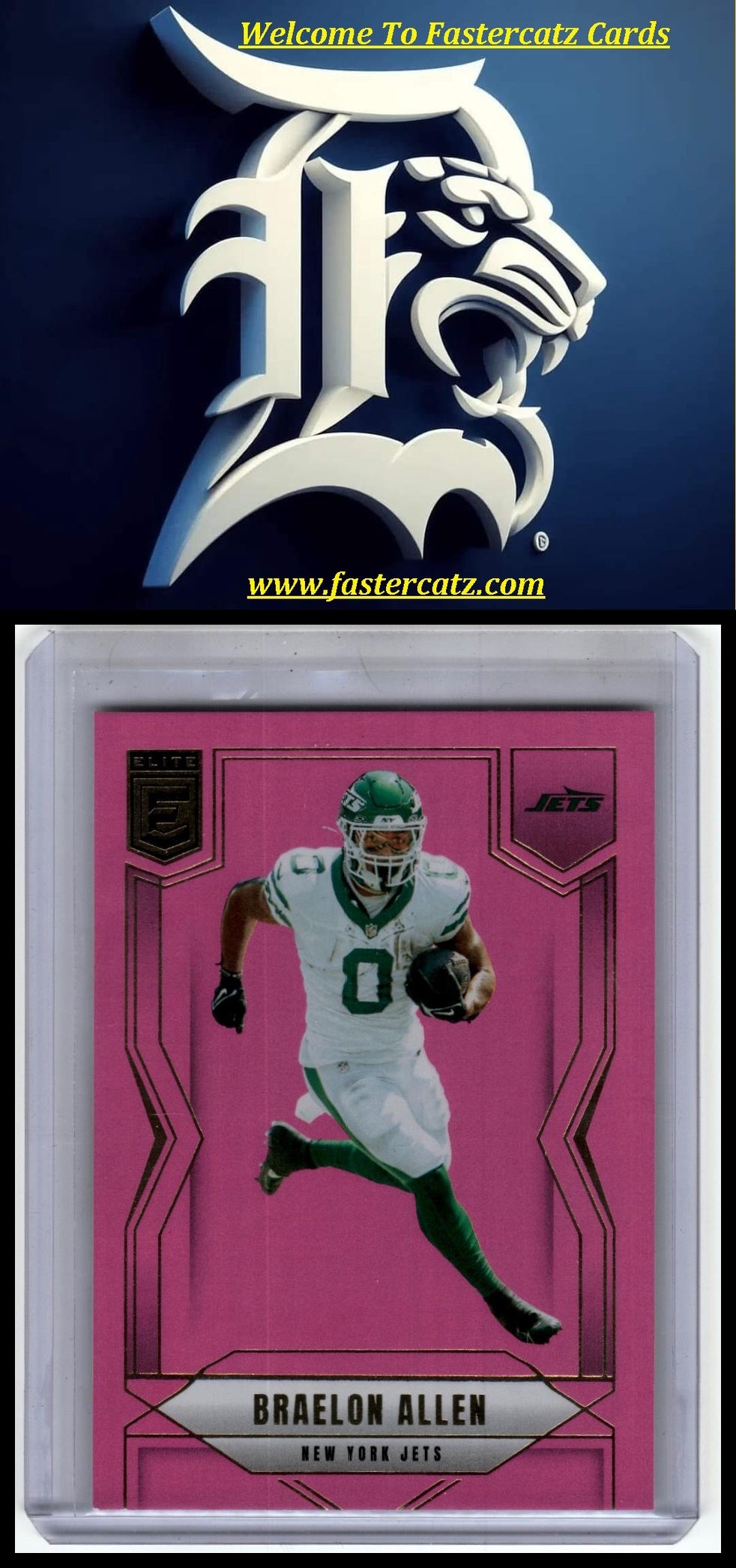 2025 Donruss Elite #94 Braelon Allen Pink