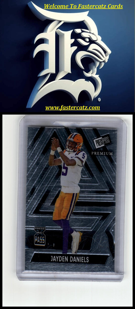 2024 Press Pass Premium #124 Jayden Daniels
