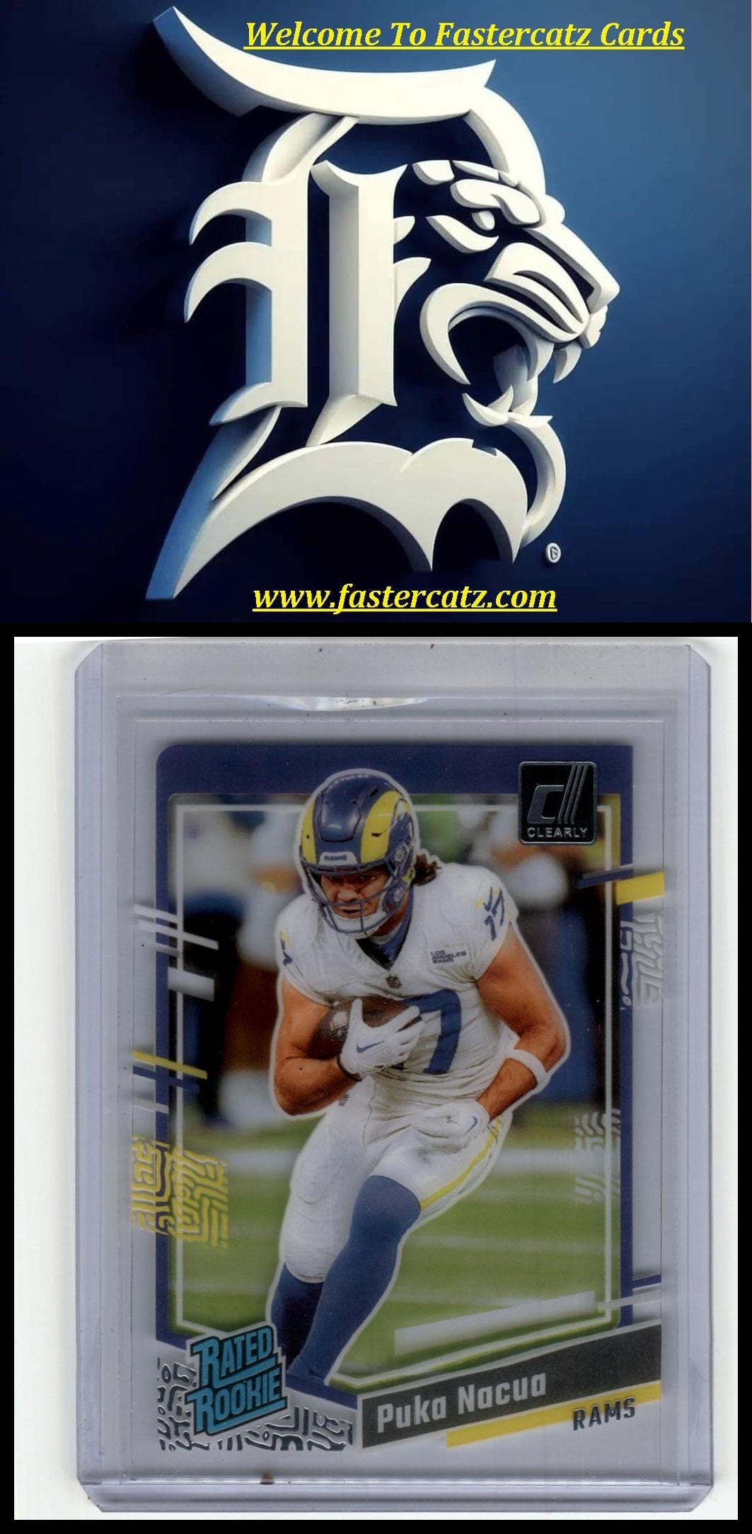 2023 Clearly Donruss #96 Puka Nacua