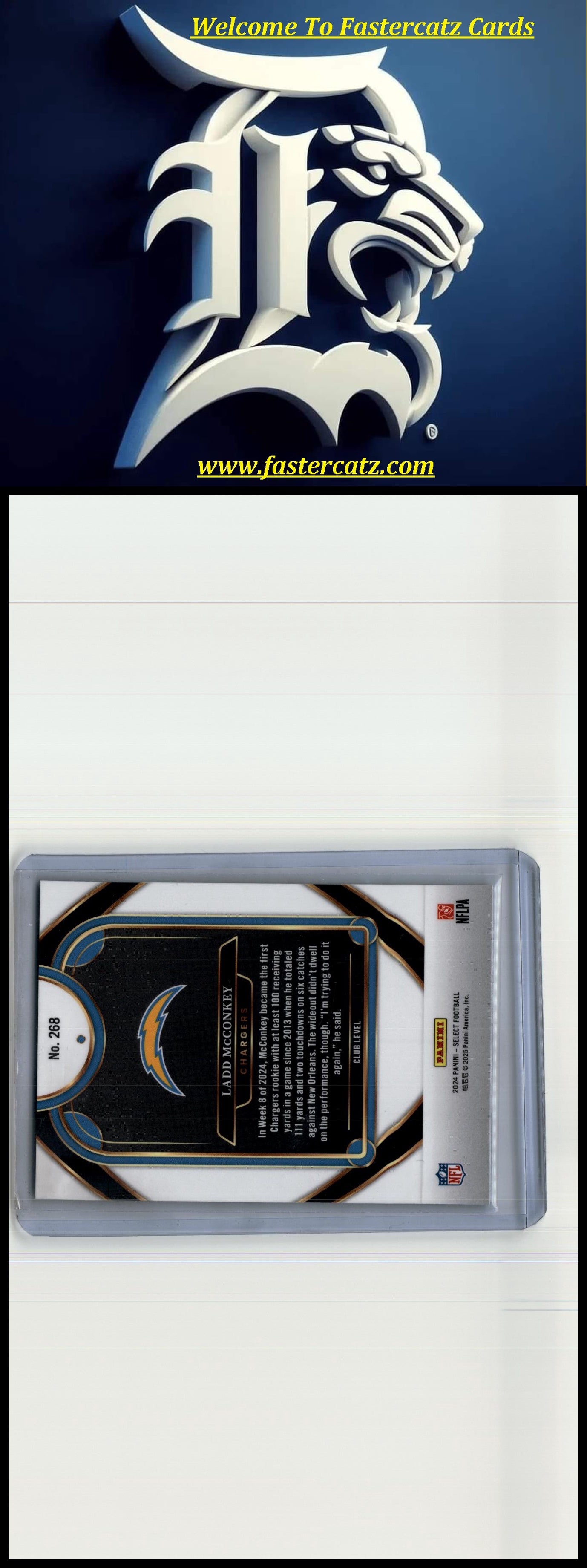2024 Panini Select #268 Ladd McConkey