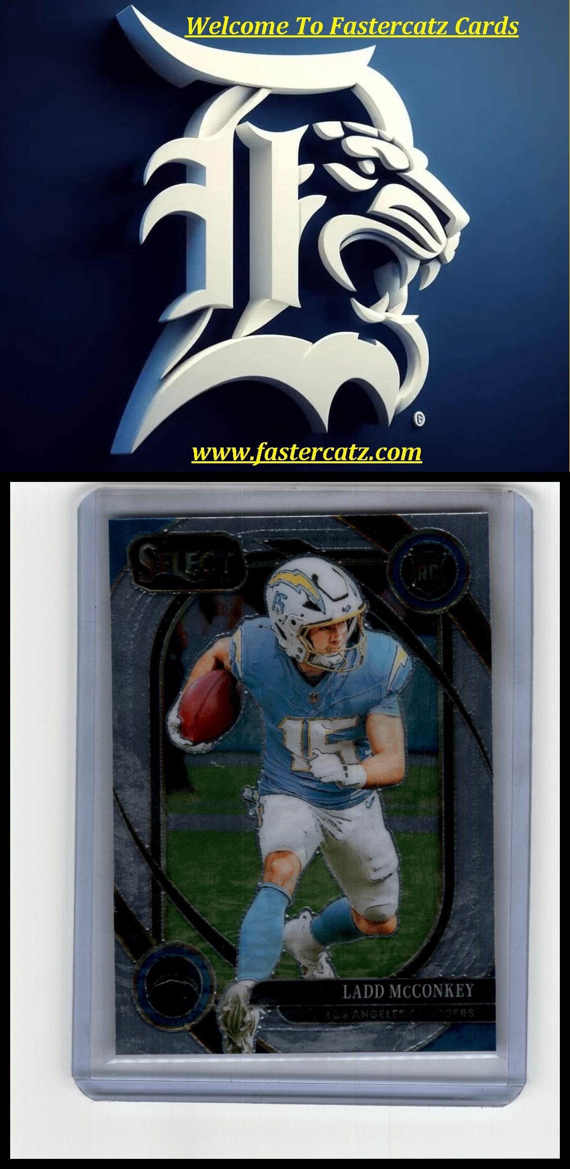 2024 Panini Select #268 Ladd McConkey