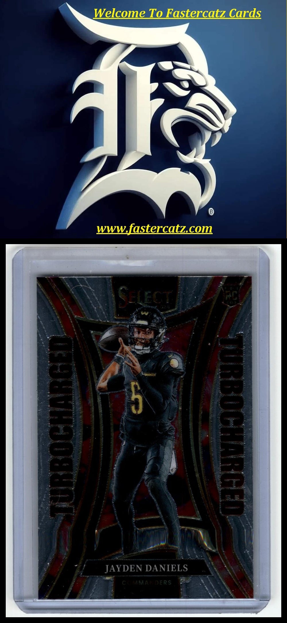 2024 Panini Select #12 Jayden Daniels Turbocharged