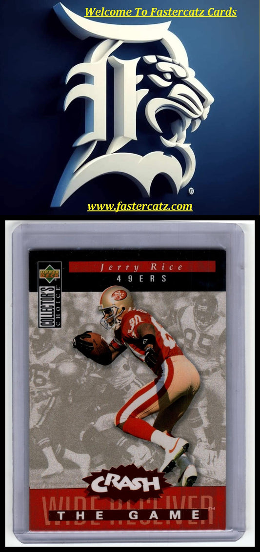 1994 Collector's Choice #C21 Jerry Rice You Crash the Game Bronze Exchange