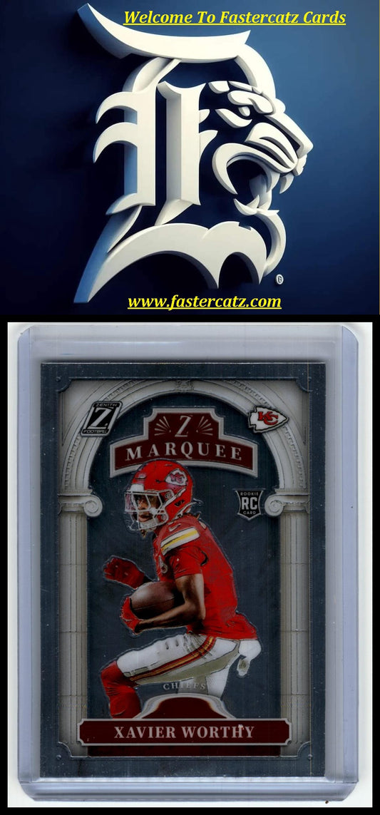 2024 Panini Zenith #7 Xavier Worthy Z Marquee
