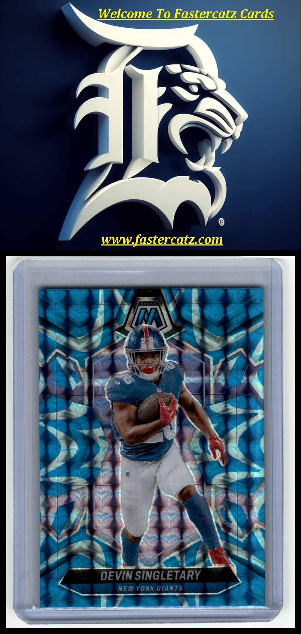 2024 Panini Mosaic #163 Devin Singletary Mosaic Genesis