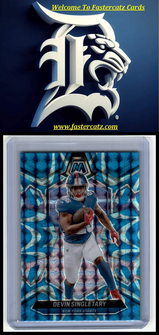 2024 Panini Mosaic #163 Devin Singletary Mosaic Genesis