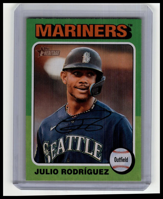 2024 Topps Heritage #286 Julio Rodríguez