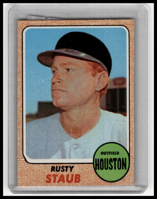 1968 Topps #300 Rusty Staub