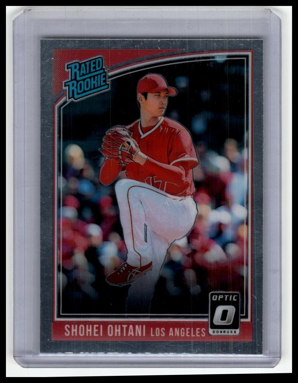 2018 Donruss Optic #176 Shohei Ohtani Variation of #56, pitching