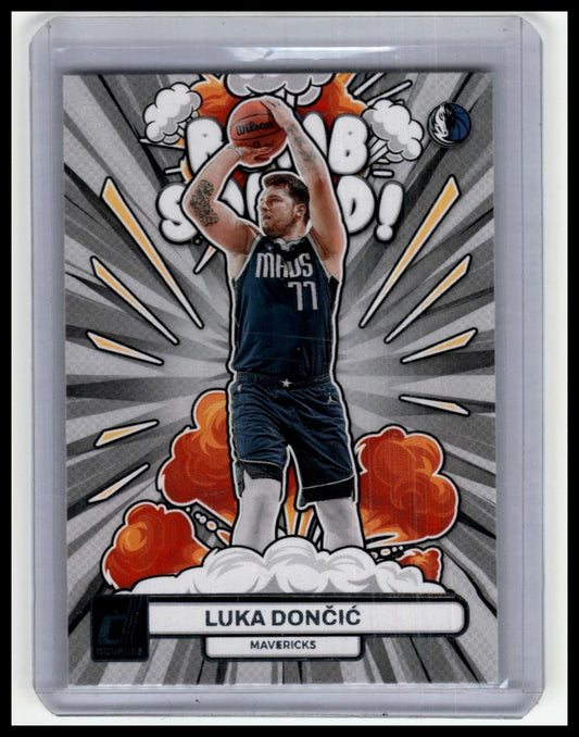 2023-24 Donruss #3 Luka Doncic Bomb Squad