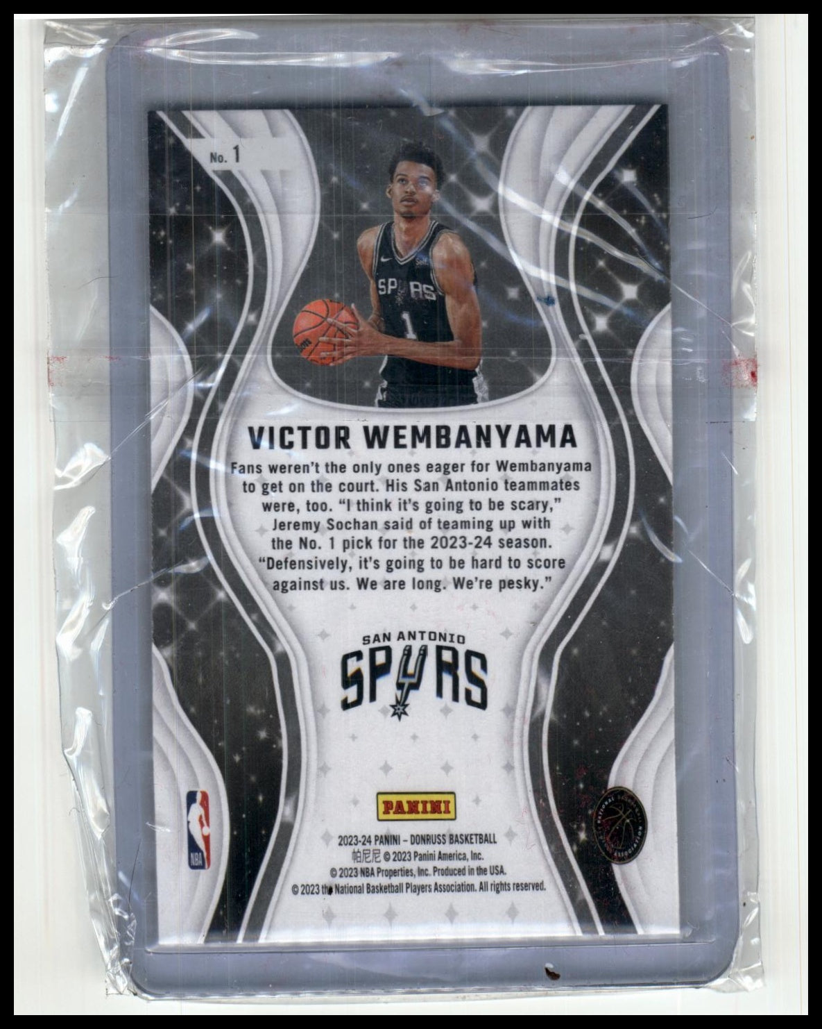 2023-24-DONRUSS-Victor Wembanyama