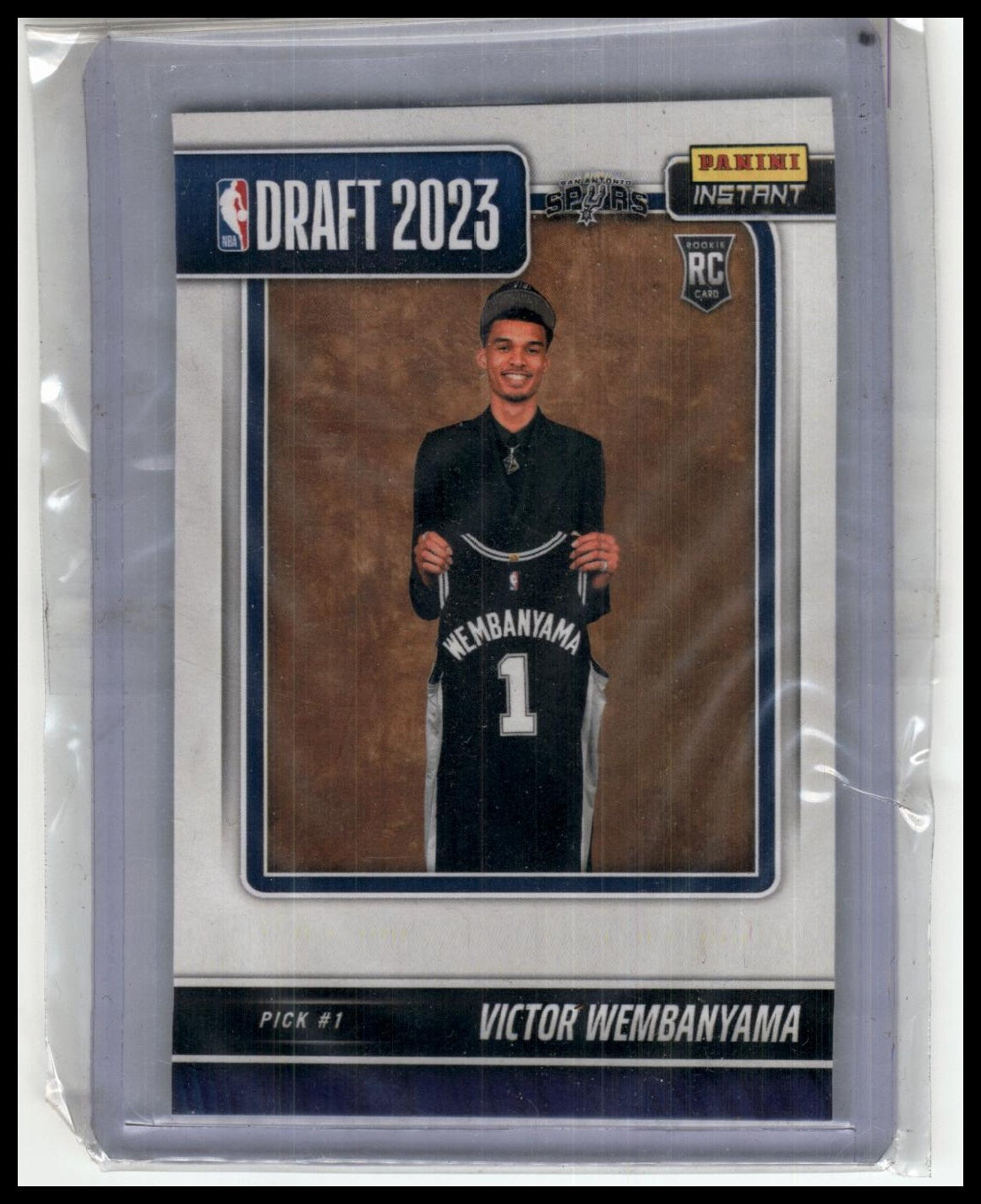 2023-24 Panini Instant NBA Draft Night #DN-1 Victor Wembanyama