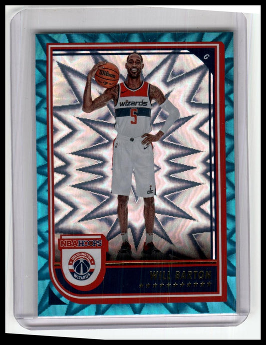 WILL BARTON-2022-23-HOOPS-SUNBURST CARD