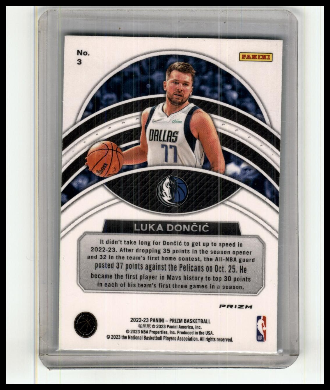 #3 Luka Doncic-Green -Dominance