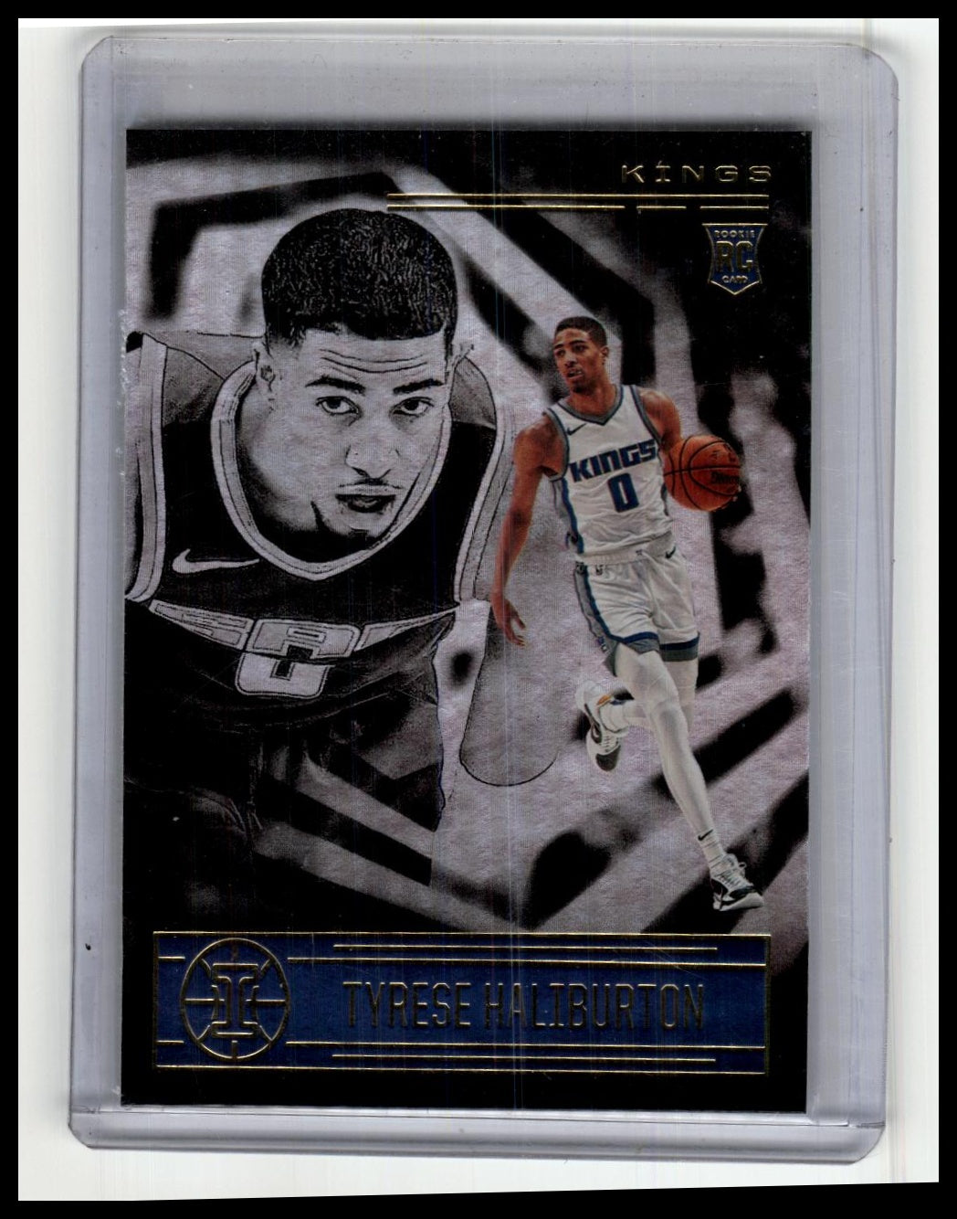 2020-21 Panini Illusions #153 Tyrese Haliburton Emerald